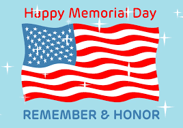 Good morning everyone - Happy Memorial Day.