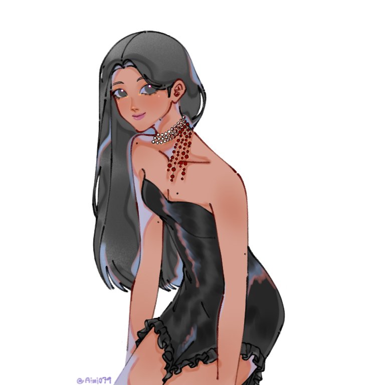 Beatriz92941152's tweet photo. Done with this simple portrait of myself, inspired by the bloody pearl necklace I saw ♡

#artmoots #ArtistOnTwitter #artwork #artistsontwitter #art #fashionstyle #designinspiration https://t.co/lzNIgiOxeg