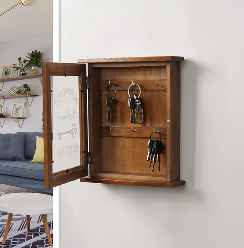 LivePost1's tweet image. Keep your keys organized and easily accessible with the Woodybeing Key Storage Cabinet. This beautifully crafted cabinet is designed to add a touch of elegance to your home while providing a practical solution for key management
Shop now - woodybeing.com/products/woode…
#keystorage