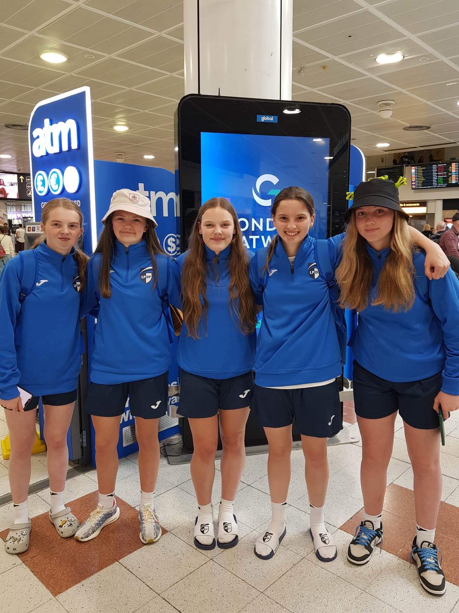 Hope all the Haslingden girls have a great time in Madrid with Lancashire ⚽️☀️