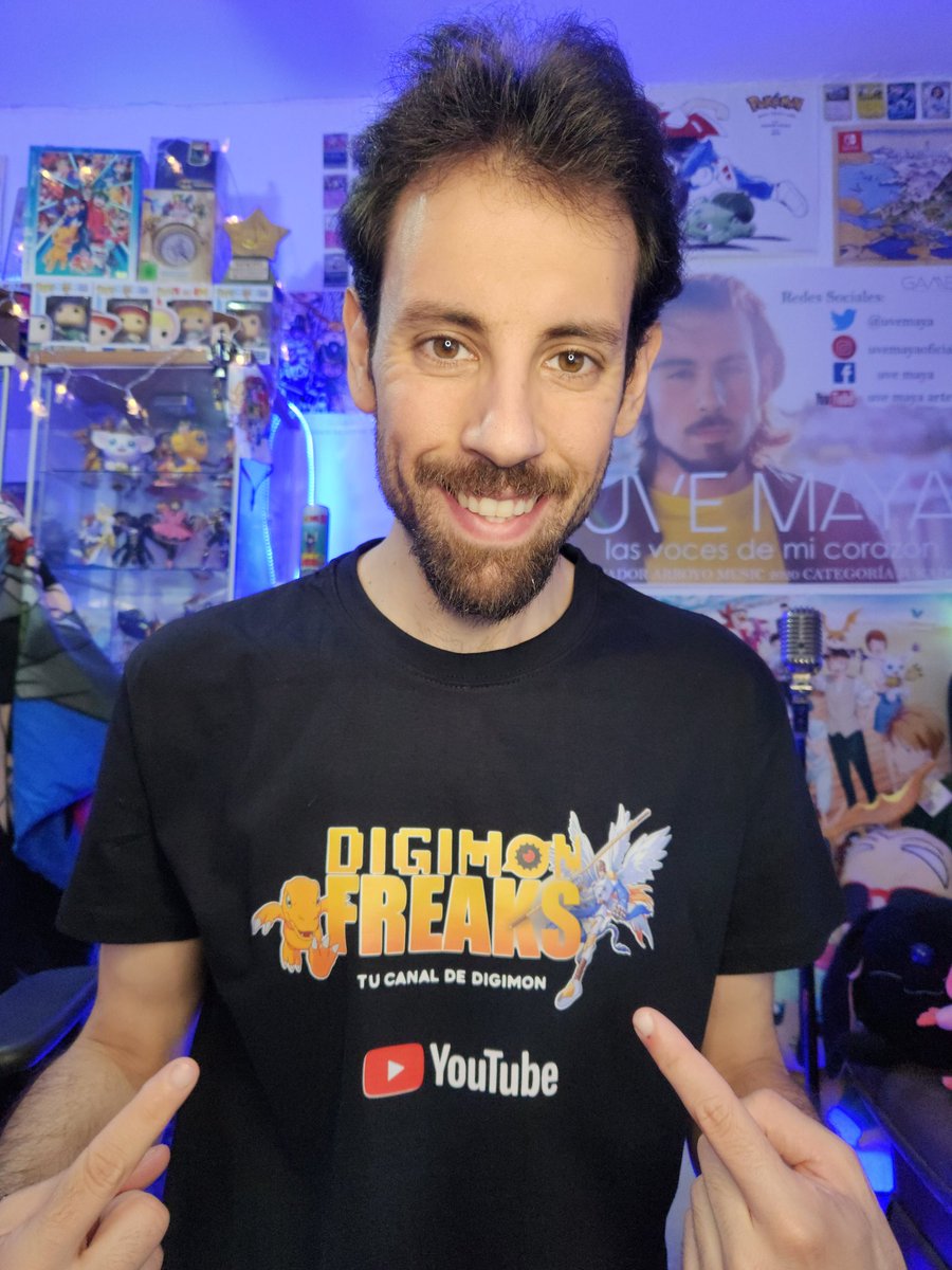 Digimon_Freaks's tweet photo. Mirad que ha llegado! Ya tenemos camisetas oficiales de #DigimonFreaks !!
Este domingo estaré en el salón del manga de Jerez! @SalonMangaJerez
#Digimon #Camiseta #merchandaising https://t.co/DUGeoZWfWT