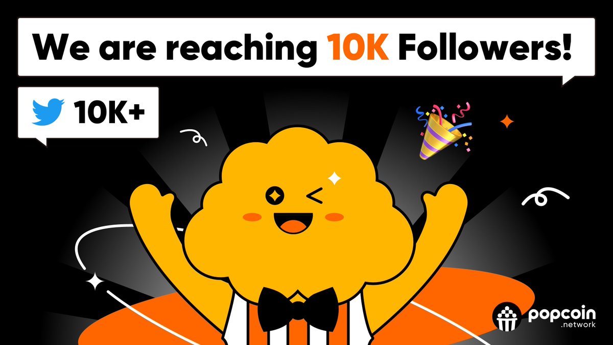 ArminArlerol's tweet photo. 🎉 10K Followers Celebration Giveaway! 🎉

Join the giveaway by showing us some love: ❤️ Like, 🔁 Retweet, and 💬 Comment your suggestion for our Discord Sticker design. And of course, don't forget to ⚡️ follow us too!

🤖 Reward command already in place: @hey_wallet send 2 $SOL to the first 500 Retweets + Follows ➡️  Act fast! ⏰

#PopcoinNetwork #PopcoinStudio #Witcoin #Yeti #GPTAI #Giveaway