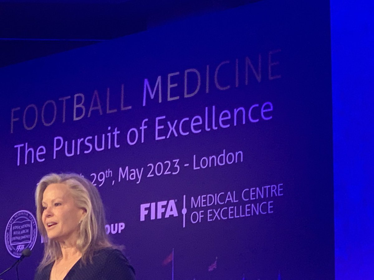 Thank you #isoK2023 for the invitation to speak about female football (soccer) player health in London 🇬🇧 at the isokinetics conference 2023.  Great meeting. Great location. Love the opportunity to promote women in sport. #AthleteHealth