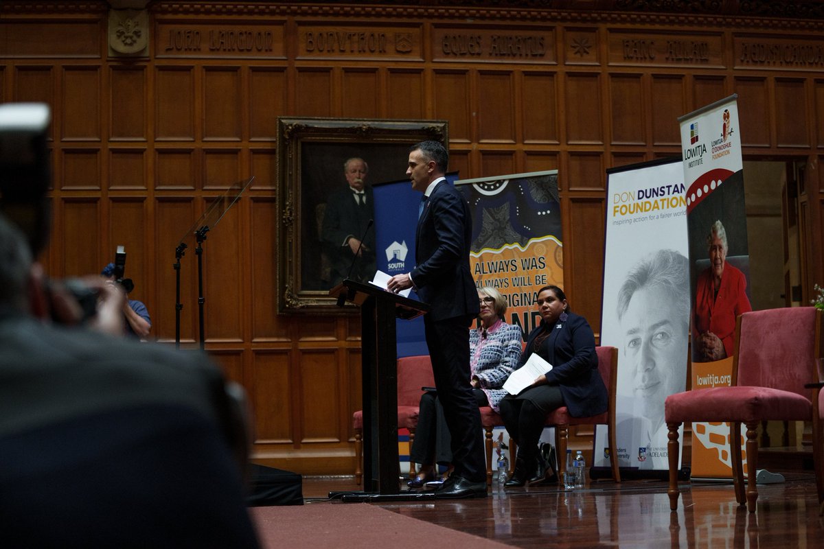 At tonight’s Lowitja O’Donoghue Oration in Adelaide, I spoke about how Australians will have the chance to vote Yes to the future we seek to build. 

Lowitja O’Donoghue was driven by her faith in the Australian people and their instinct for a fair go.