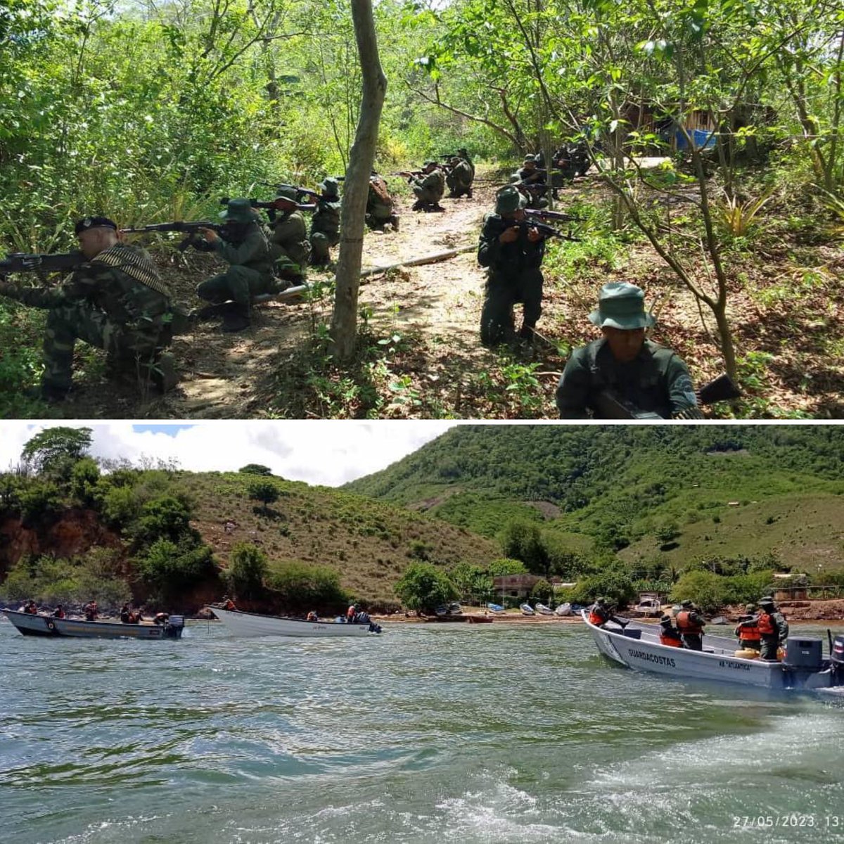 Redi_andes's tweet photo. #AsíLoDijo || GJ @dhernandezlarez Bajo el lema “El fuego que camina” #FANB inicia operaciones de búsqueda, detección y corte de la actividad del narcotráfico en el estado Sucre. Independencia o nada !
#IntegrarEsVencer
#CaciqueCayaurima https://t.co/BMJfcPQdGw