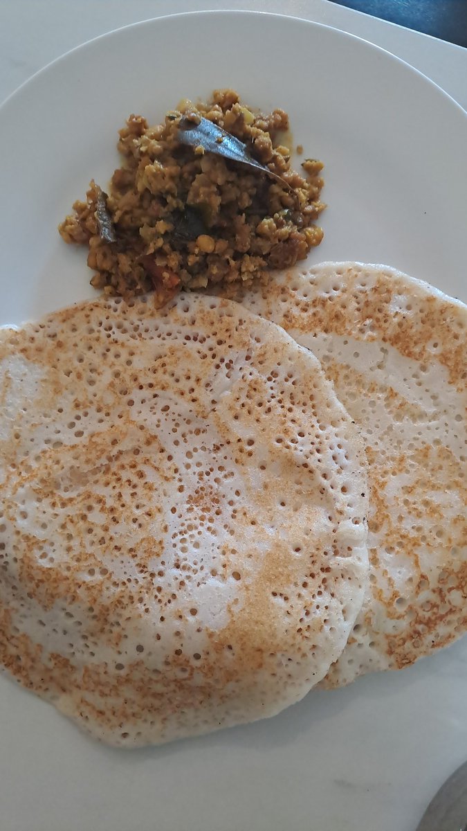 Dosa and vada curry- Madras special breakfast