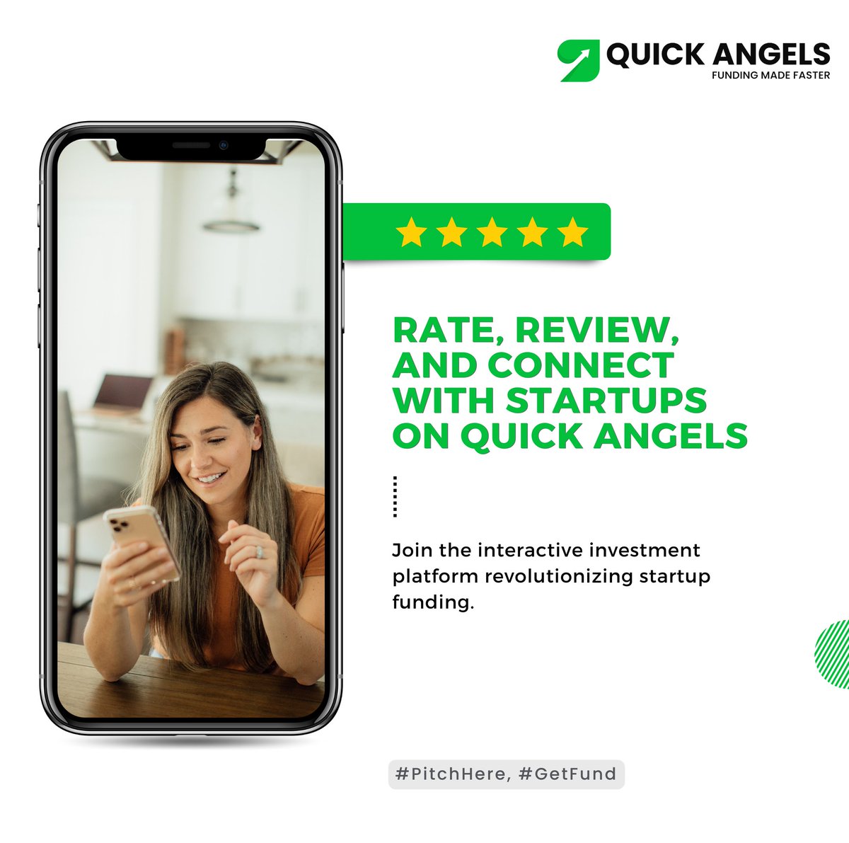 quickangels_'s tweet photo. Empowering Visionaries, One Investment at a Time: Quick Angels - Unleashing Startup Brilliance!
.
.
#trending #explore #quickangels #startupfunding https://t.co/yCDBPtZjQN