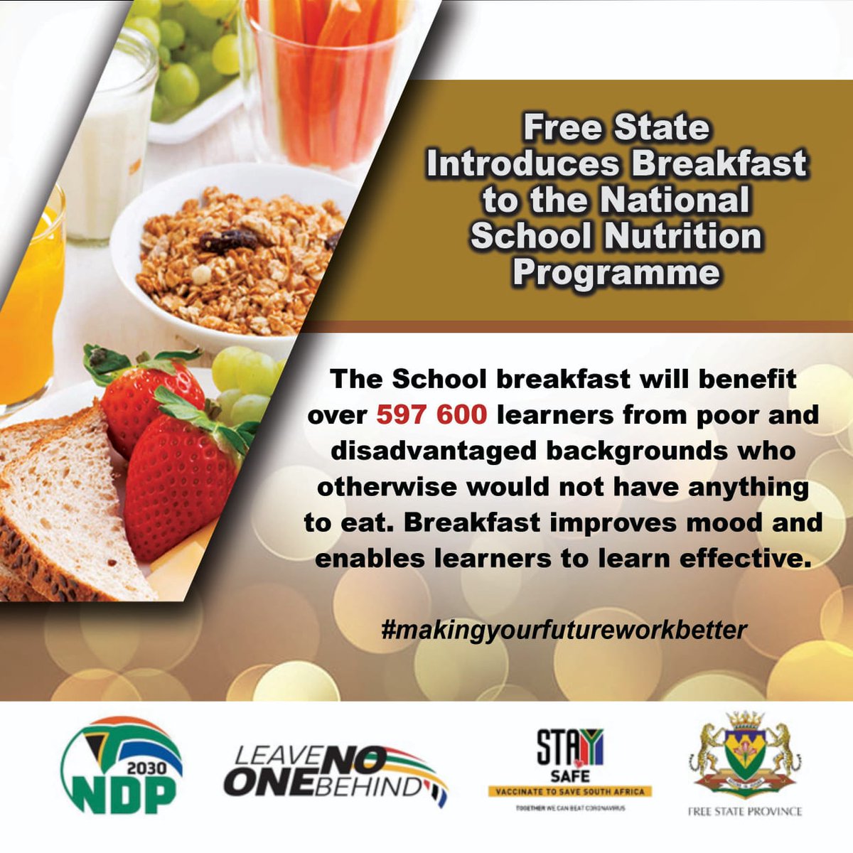 fsgov's tweet image. &quot;The children of any nation are its future. A country, a movement, a person that does not value its youth and children does not deserve its future&quot; Oliver Tambo #makingyourfutureworkbetter @dukwana_mxolisi @FSDESTEA @fsdpw @DBE_SA @FSDeptEducation @SocdevFs @fs_health