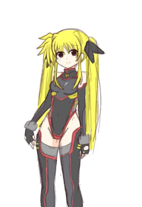 #フェイト・テスタロッサ生誕祭2023 #魔法少女リリカルなのは  過去絵だけど