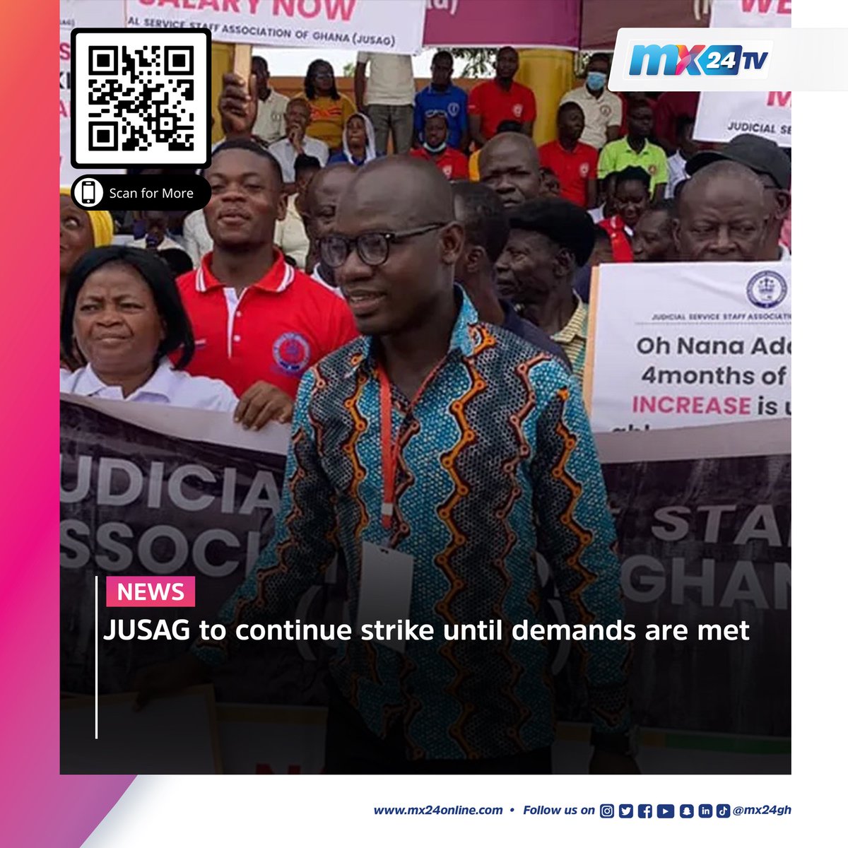 mx24gh's tweet photo. Here are today's biggest headlines. Scan the code to visit our website to read more.
#mx24gh #funfearlessfactual #mx24news #AccraParent #AkufoAddo #COVID19 #Levy #Agyinasare #Nogokpo #Bishop #SupremeCourt #JUSAG #Erdogan #Turkey #Aduana #Fabin #GPL #Leicester #Leeds #Relegation https://t.co/SD5rEkF1xc