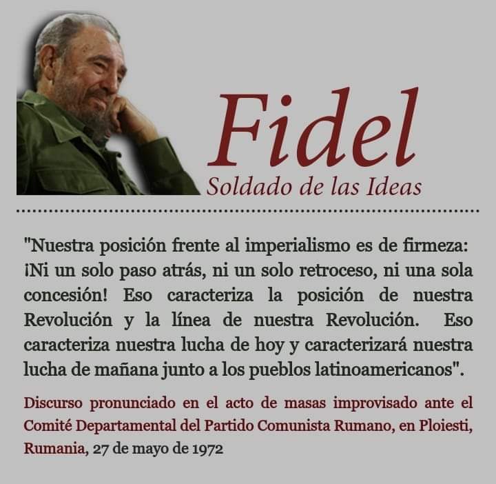 #FidelEnUnaFrase #PasiónXCuba