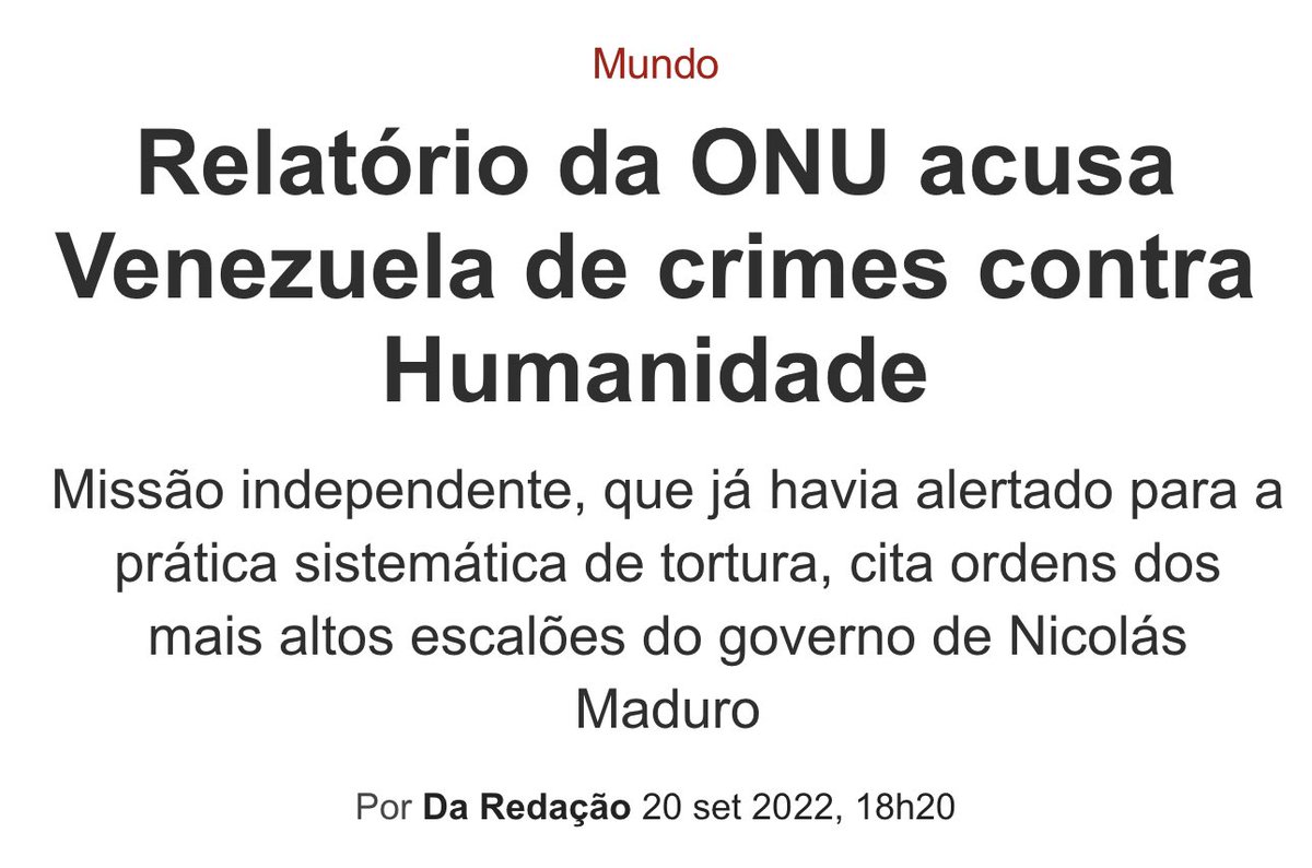 Nicolás Maduro, ditador sanguinário desembarca no Brasil com honras militares. Lula e o PT festejam a chegada e ridicularizam a democracia brasileira. Tudo isso com o beneplácito do sistema e do consórcio. Revoltante!