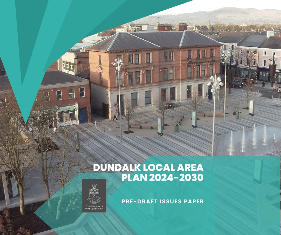 louthcoco's tweet photo. A copy of the Pre-Draft Issues Paper for the Dundalk Local Area Plan is now available to view/download at https://t.co/nAY20Zco6H
Submissions or observations can be made from 01st June until 4.30pm on Friday 30th June, 2023.
#LocalAreaPlan #YourCouncil https://t.co/fWcjVqSEYC