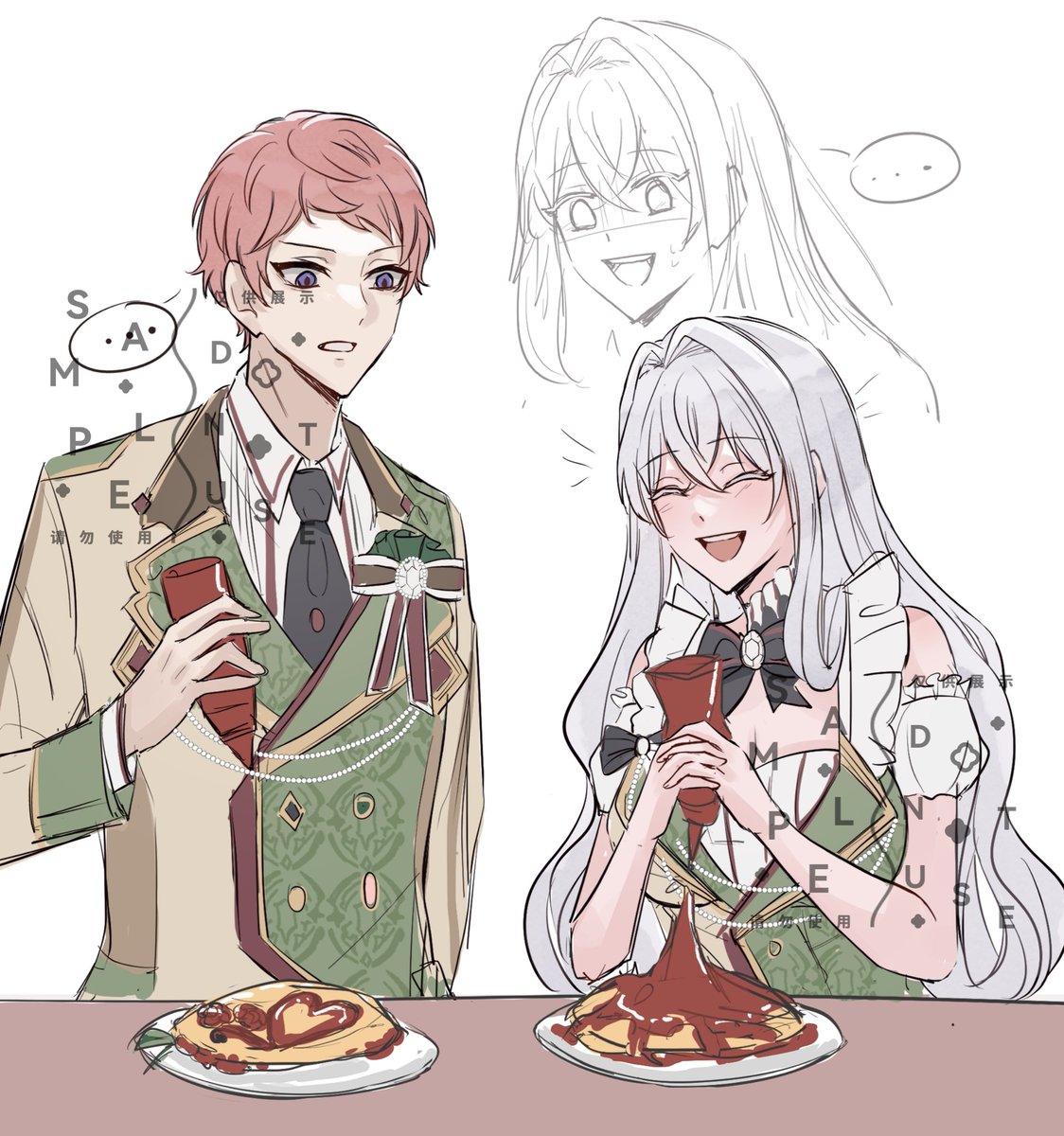 rhineloob's tweet photo. More commission samples https://t.co/pb9CenpcXS
