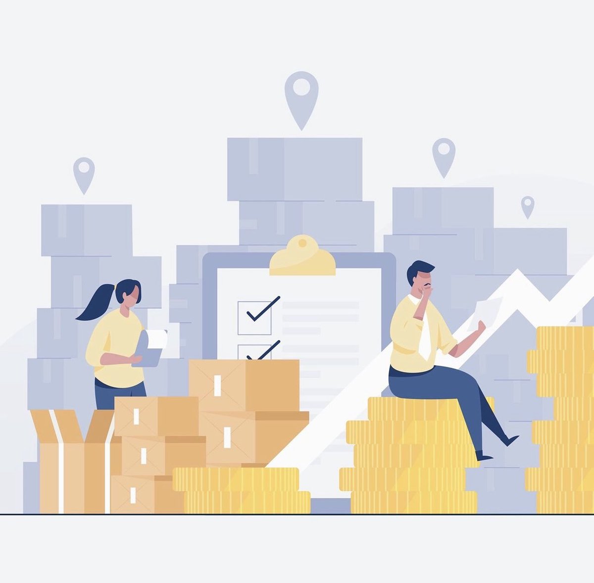 With our software, you are able to map out, measure and monitor all your key metrics to streamline the operational processes in a structured manner.

#icepackai #logistics #logisticssoftware