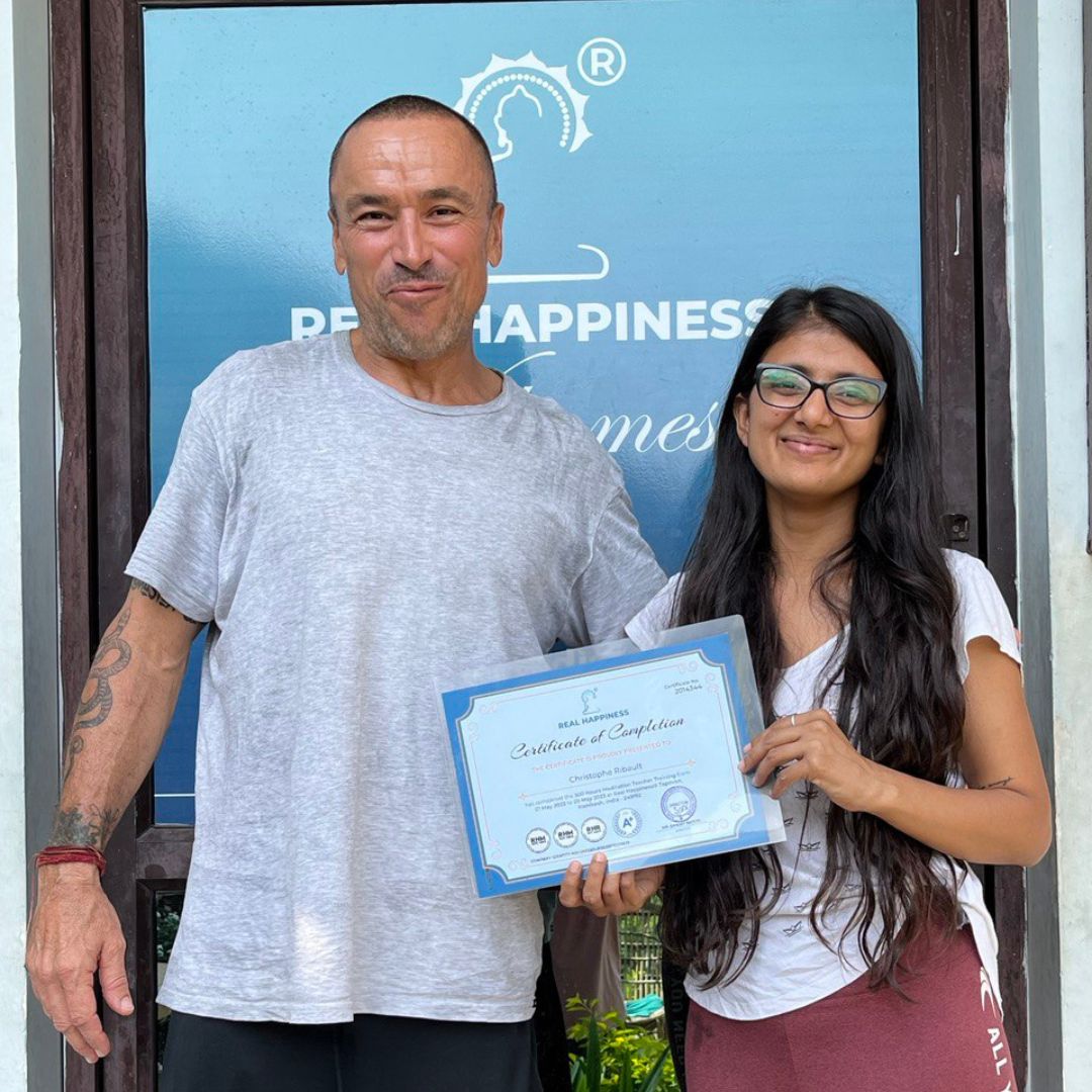 realhappiness_'s tweet image. We are proud to be part of your learning. Congratulations to All the Students on completing the Meditation Teacher Training Course with Real Happiness Ashram, Topovan, Rishikesh. 
Official link: realhappiness.org
#certificationcourse #learnmeditation #meditationttc