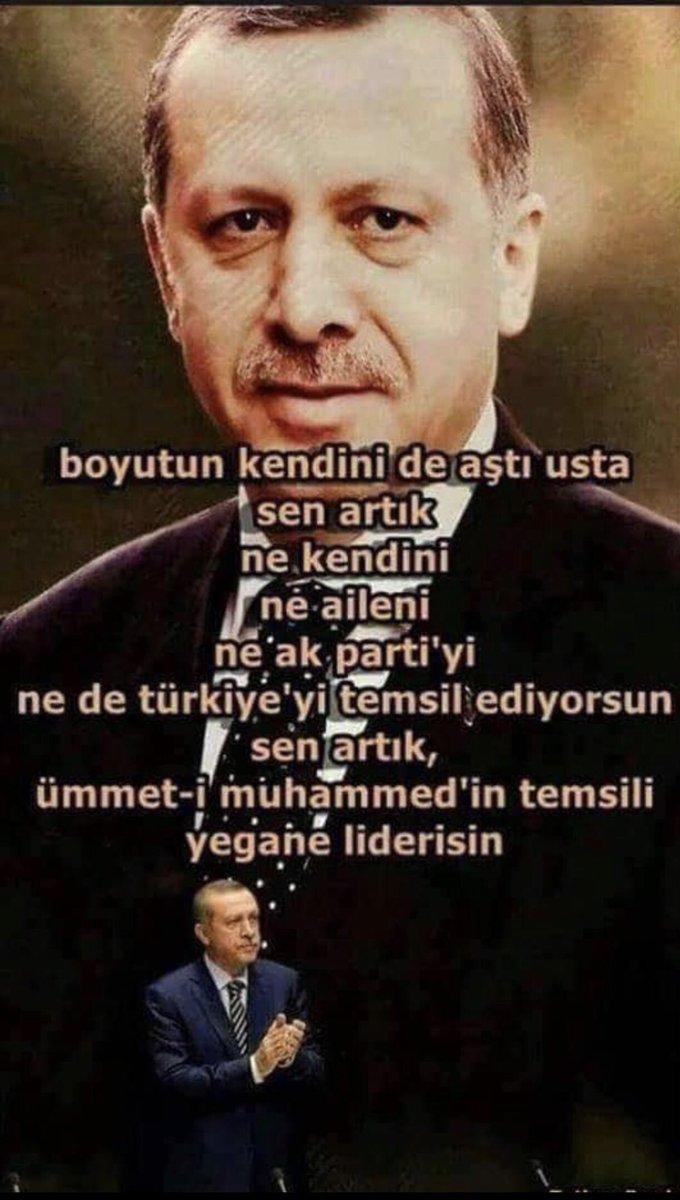 @WorldNews3361 @RTErdogan @Mustafa14533 @reisci001 @Taha_Sivas_5858 @_timur_lu @songul_izol @OraybeyR @0_srpll @__lzeynepl__ @Fatma14533418 @__asihatun__1 @AkmanAkar4 @taha1710 @MilliTakip_TR @MilliRota Tüm Türk ve İslam coğrafyası
sevinç içinde sokaklara döküldüler
Erdoğan’ın zaferini kutladılar.

O, Ümmet-i Muhammed’i temsil eden beklenen Lider🇹🇷

        ADAM KAZANDI