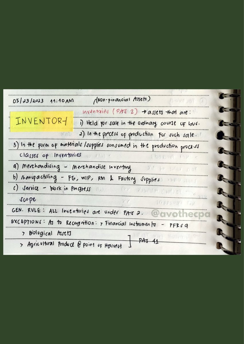 avothecpacma's tweet photo. // 𝗙𝗔𝗥 // ~ 𝐚𝐯𝐨 𝐧𝐨𝐭𝐞𝐬 𝐬𝐞𝐫𝐢𝐞𝐬 ~

Inventory (1/2) #studytwt

✨ #CPA2023 ✨ https://t.co/9jrlBnVh1Z