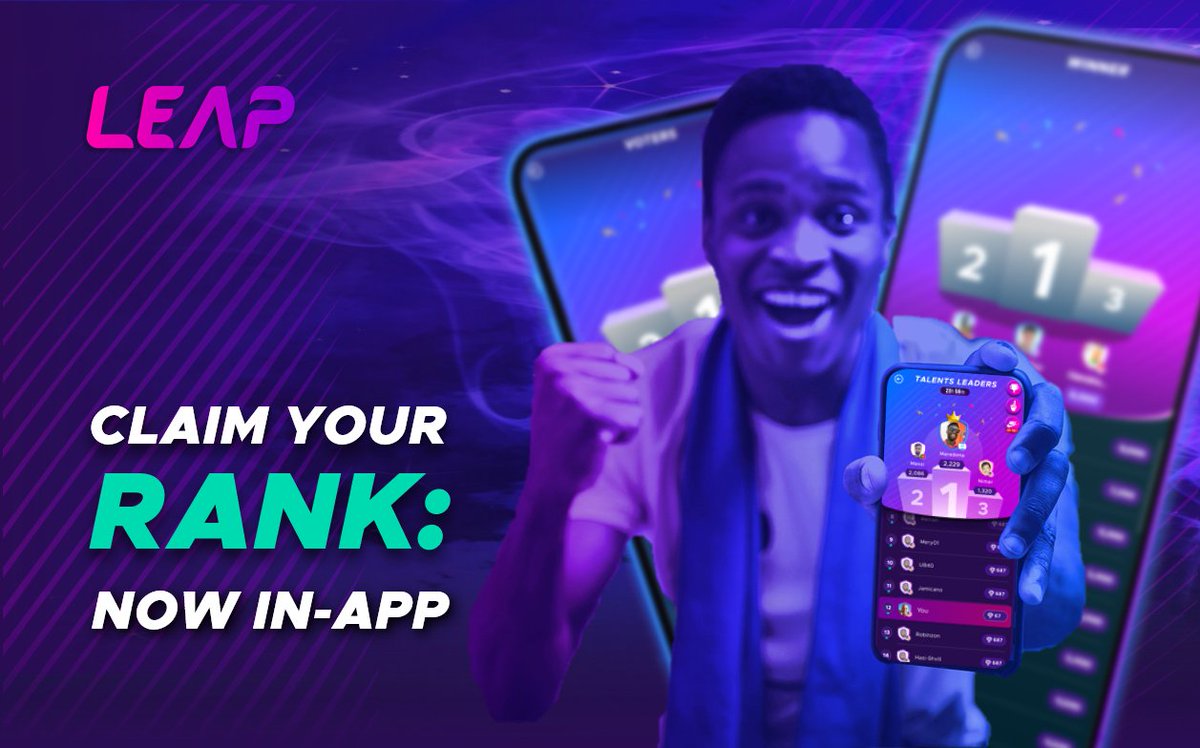Have you checked your place on the LEAP leaderboards yet? 📈
💪 Every time you join a DARE battle (whether playing or just voting), you earn points that skyrocket your rank! 🚀⚽🔝
Are you ready to climb to the top? So what are you waiting for?🚀⚽🔝🌟

#leap #leaderboard #DARE