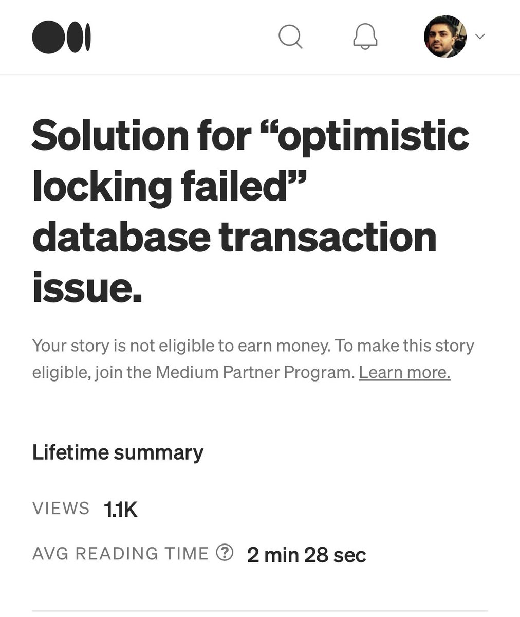 dneranjan's tweet image. Celebrating a milestone moment for my Medium blog: 1.1k views! #MediumBlog #1.1kViews #Grateful medium.com/javarevisited/…