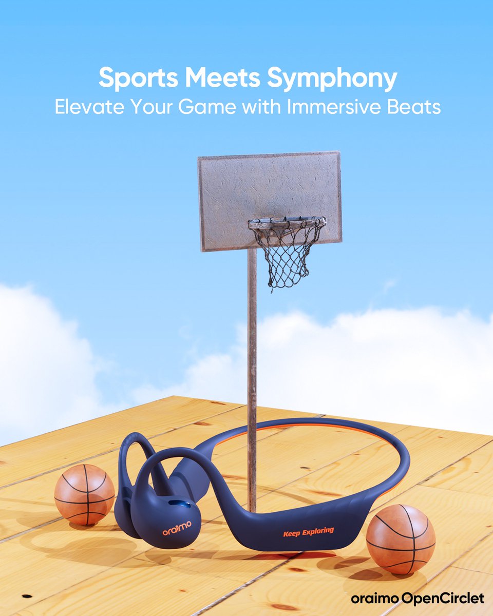 oraimo_India's tweet photo. Feel the Thrill. Hear the Harmony 🎼
With #oraimoOpenCirclet — You can now hit play on your music while you play 🤌
Sale is live on @Flipkart and @amazonIN 🤩
Shop 👇
🔗: https://t.co/yaDt4BXxtV
🔗: https://t.co/aksBic9DdH
#ANewWayToListen #oraimo #oraimoOpenEar https://t.co/KEjSJ0C9dU