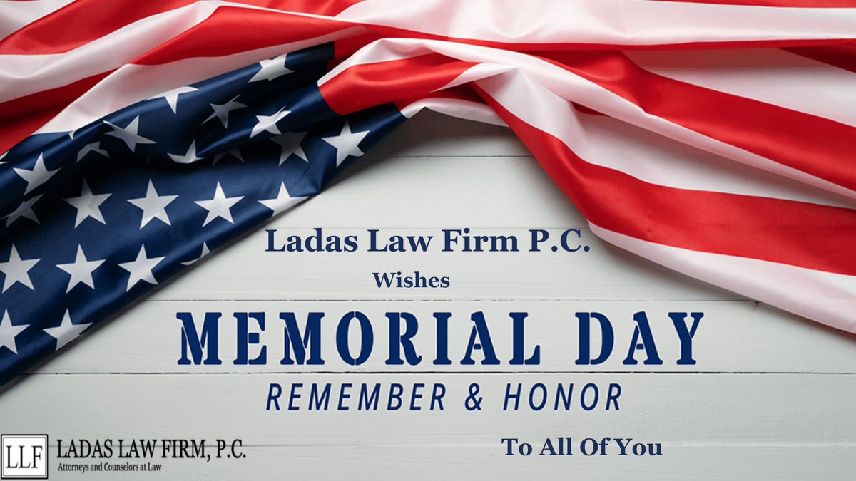 ladaslaw's tweet photo. #MemorialDay2023 
#ladaslawfirm https://t.co/cmUX96mEIP