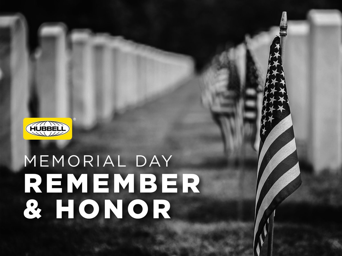 We stop to remember and honor the courageous men and women who made the ultimate sacrifice for our country this Memorial Day. Their valor, service and devotion will never be forgotten.

#MemorialDay