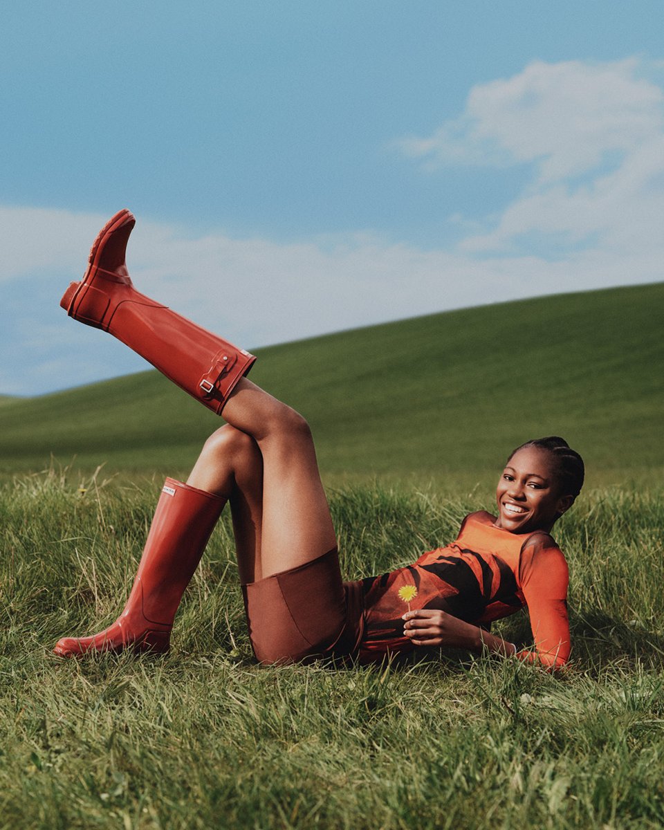 The festival icon: our Original Wellington Boot. A staple on festival fields for decades, ready for good times in the great outdoors. 

Shop the latest takes on our world-famous silhouette: bit.ly/45BcdkB

#HunterFestivals