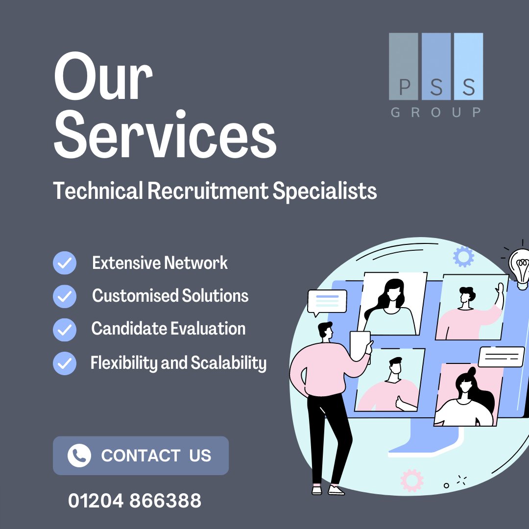 🌟✨🔍 Seeking top talent? Look no further! Our recruitment services are here to assist you in finding the perfect candidates for your organisation.

🌐 thepssgroup.co.uk
☎️ 01204 866388
✉️ hello@thepssgroup.co.uk

#RecruitmentServices #TopTalent