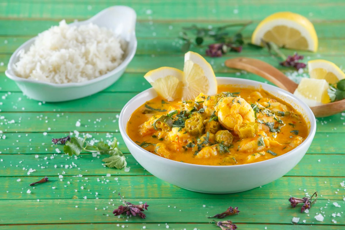 teleculinaria's tweet photo. E que tal preparar uma refeição de peixe diferente? Experimente esta receita de camarão com quiabos e arroz branco. Temos a certeza que vai ficar surpreendido com os sabores desta receita! Vamos experimentar? 

Veja a receita:  https://t.co/b7Oije4gk3 https://t.co/nZ2zvgPBNu