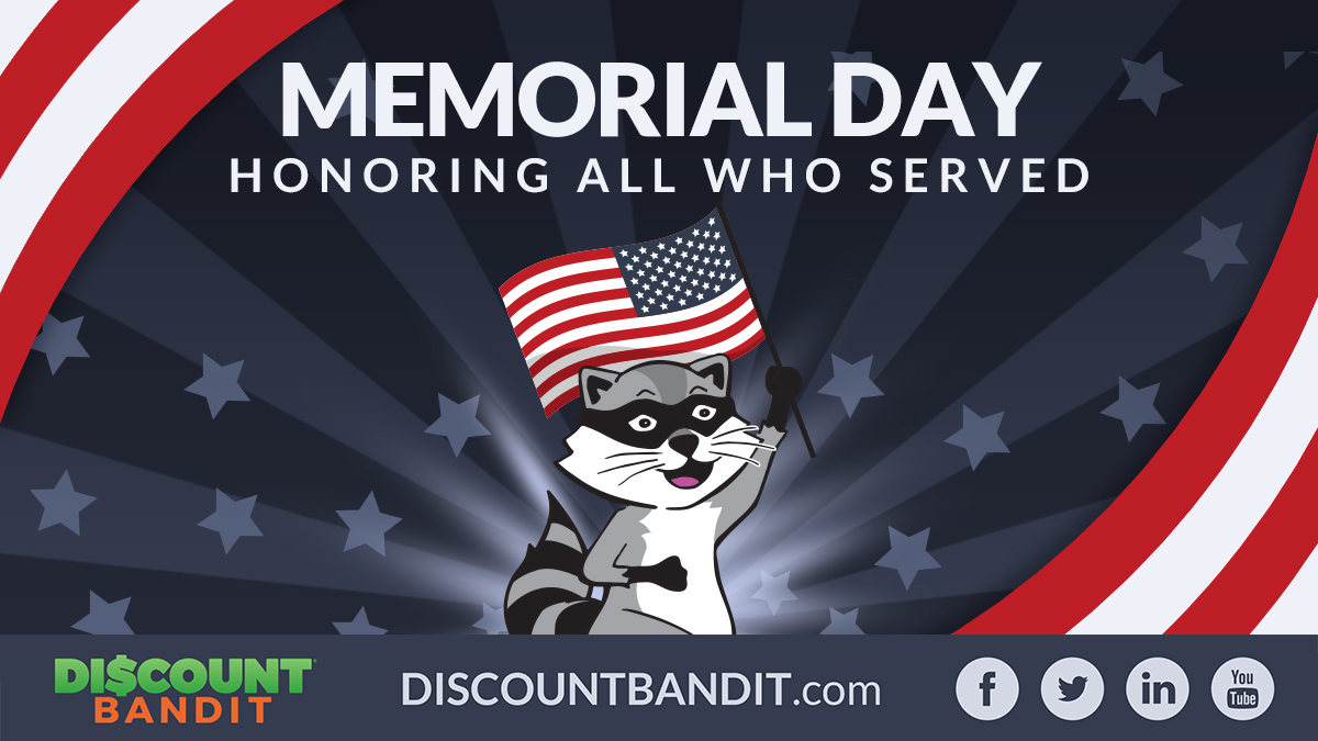 DiscountBandit's tweet photo. Today we express our gratitude to our fallen heroes. https://t.co/YeXZWXhzyV
