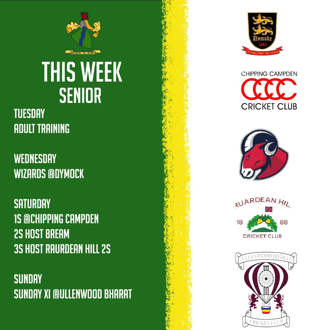 This week at Westbury-On-Severn CC