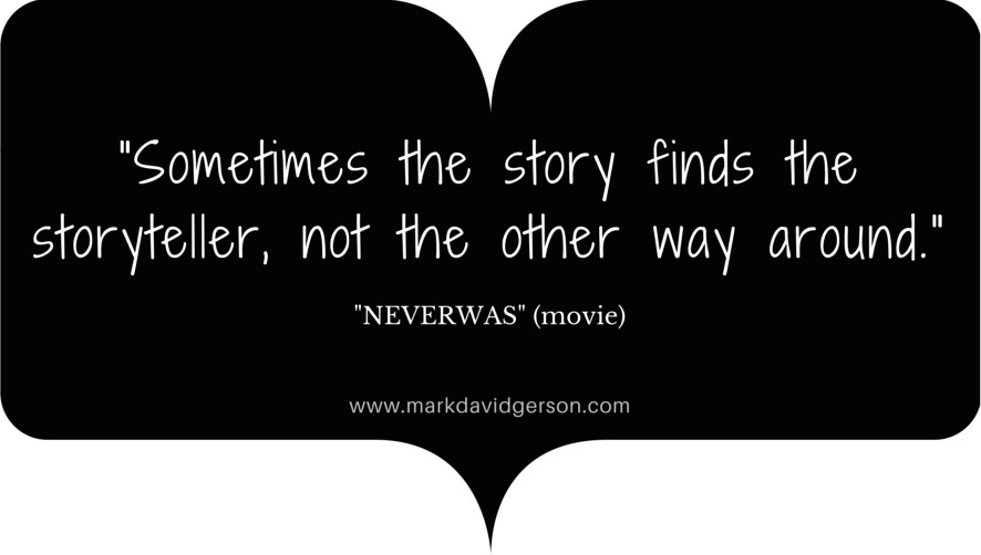 'Sometimes the story finds the storyteller, not the other way around.'  #Lexicon #WritingGroup