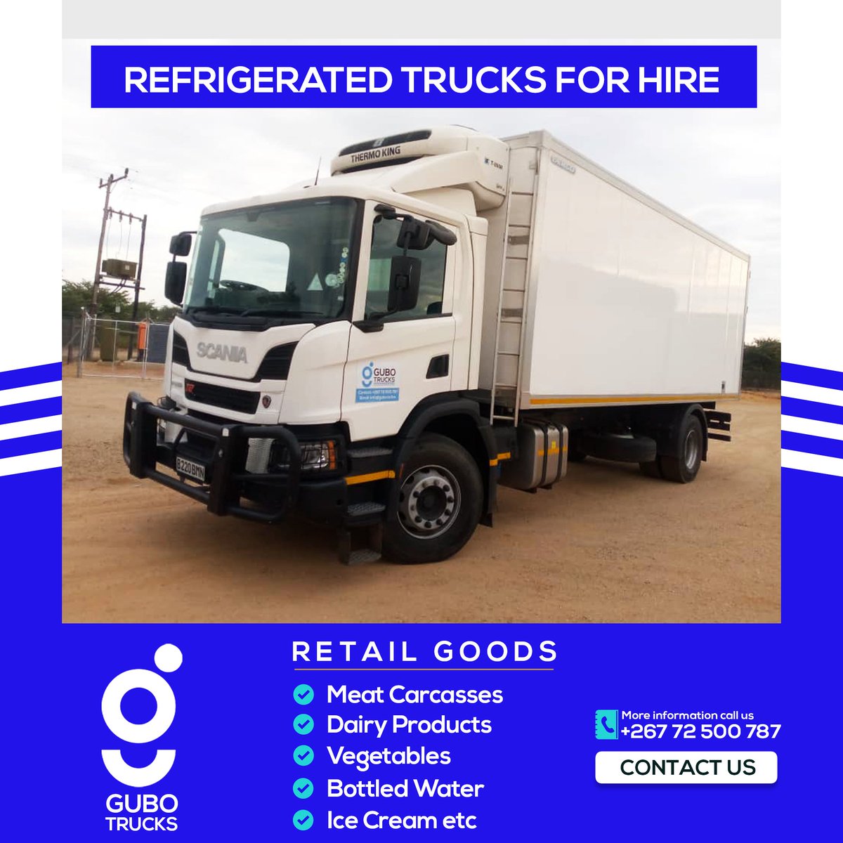 When it comes to manufacturing logistics, you need a trusted partner on your side capable of delivering top industrial and manufacturing logistics solutions to meet all of your operational requirements. 

#GuboTrucks #Logistics #Distribution #BotswanaBrand #PushaBW #SupportLocal