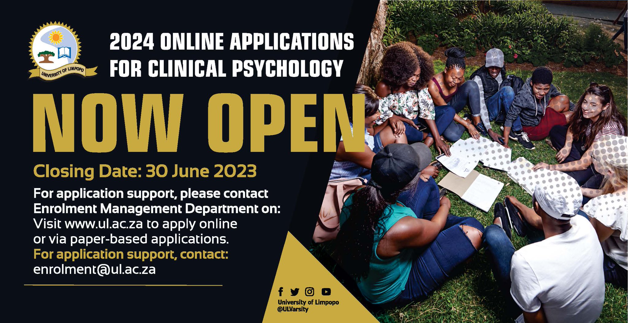 University of Limpopo on Twitter "APPLICATIONS FOR THE 2024 MASTERS