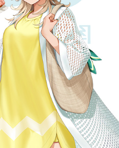 「メッシュな感じがこう…なんというか…フフ(*'ω`*)」|MONTE@大湊のイラスト