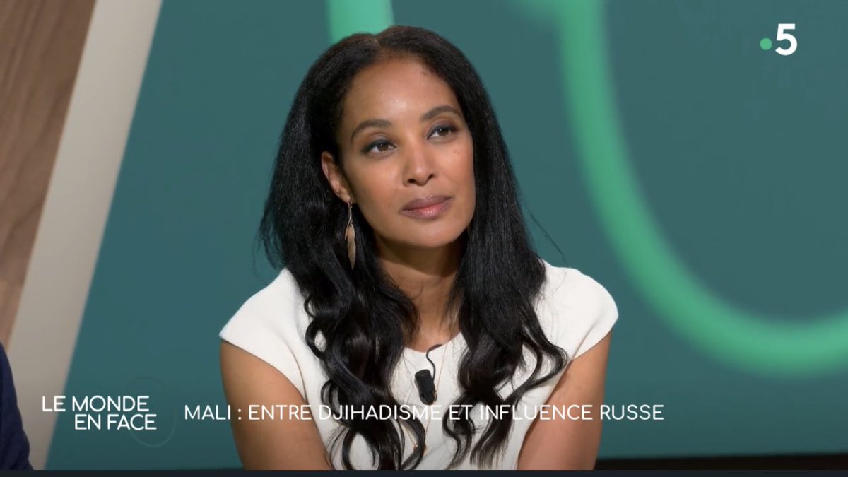 NiagaleBagayoko's tweet photo. Lien vers le débat ⁦⁦⁦@lemondeenface⁩ sur ⁦⁦@France5tv⁩: ⁦@SimNasr⁩ ⁦@vhugeux⁩ Dénia Chebli et moi avons discuté de l’excellent film “Mali,la guerre perdue contre le terrorisme” de Nathalie Prévost et ⁦@OlivierJobard⁩ https://t.co/QUJwhHtYl7 https://t.co/BiGYjTxkxv