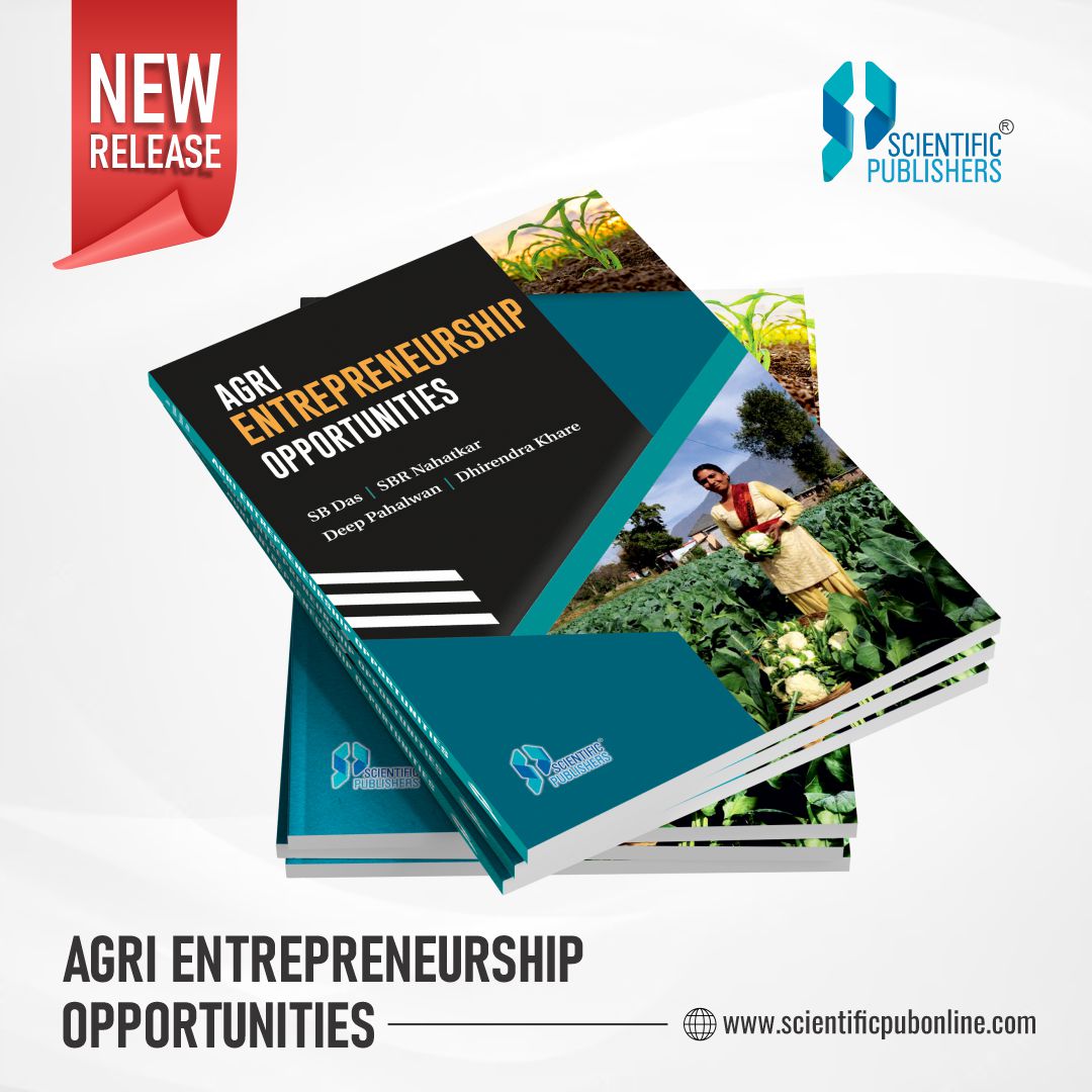 The book Agri Entrepreneurship Opportunities is written by SB Das, Dhirendra Khare, SBR Nahatkar & Deep Pahalwan. 
Shop here- bit.ly/43nq5wZ
.
.
.
#education #Books #newrelease #agrientrepreneurship #biopestisides #biofertilizers #soiltesting #marketing #production #NEP