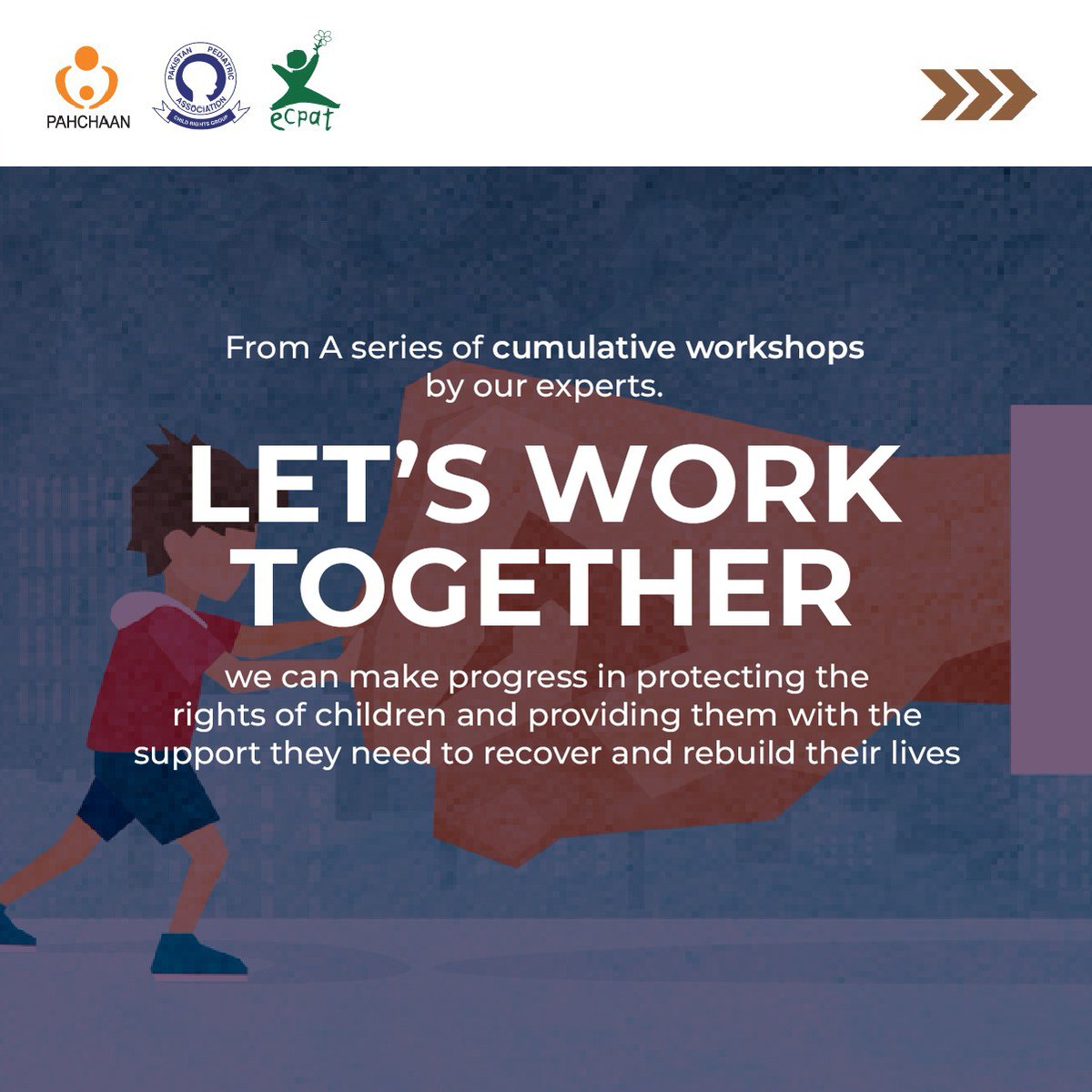 PAHCHAAN_2005's tweet photo. Enhancing Access for Survivors of Sexual Exploitation. Let's work together, we can make progress in protecting the rights of children and providing them with the support they need to recover and rebuild their lives. #Pahchaan #ecpat #PPA #GIDAT #A2JPK #A2JPAHCHAAN https://t.co/z9qKJm3OEQ