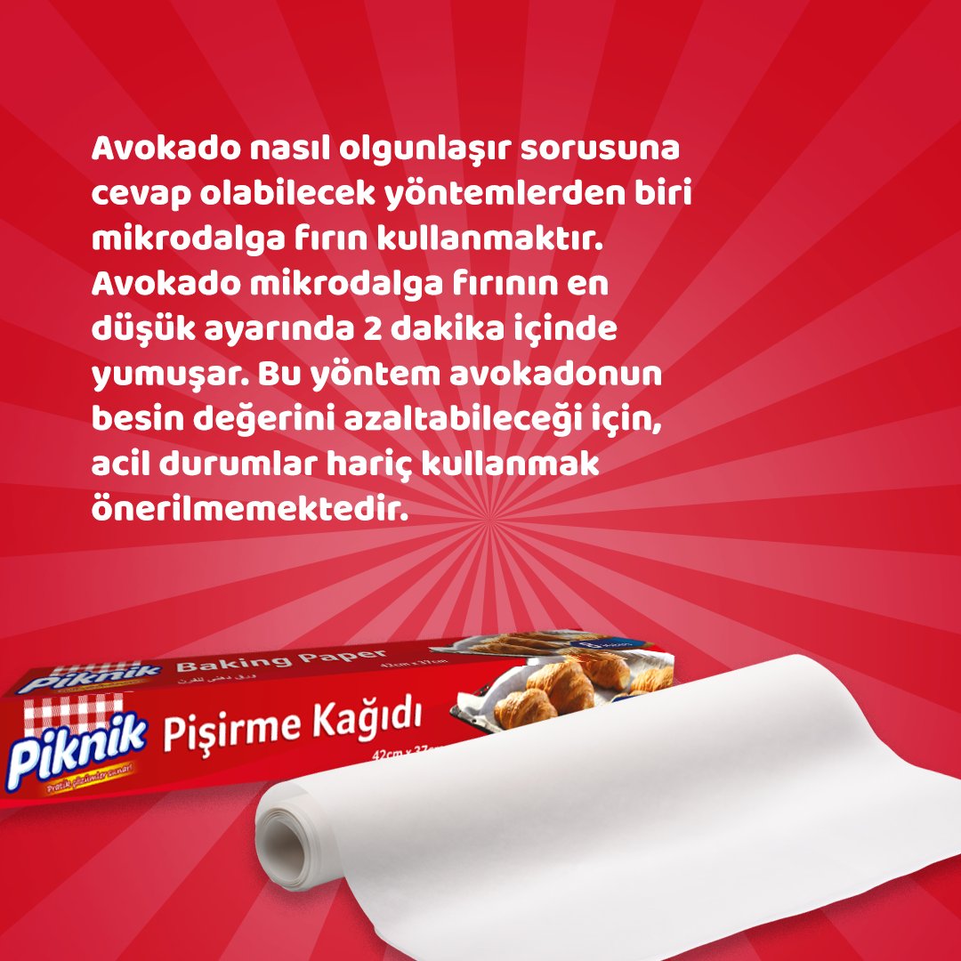 Piknik ile pratik çözümler serisine hazır mısın?
Piknik mutfakta olduğu gibi hayatın her anında pratik çözümler sunuyor, siz de pratik çözümlerinizi yorumlarda bizimle paylaşmayı unutmayın.

#Piknik #PratikÇözümlerSunar #Avokado