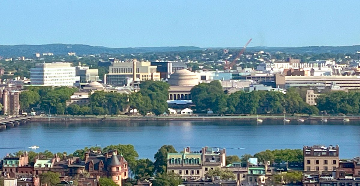 Back to Boston! Excited to see everyone at <a href="/ECSorg/">ECS</a> conference and attend the <a href="/MITEngineering/">MIT School of Engineering</a> commencement in the coming week. Nice scene from across the dome!