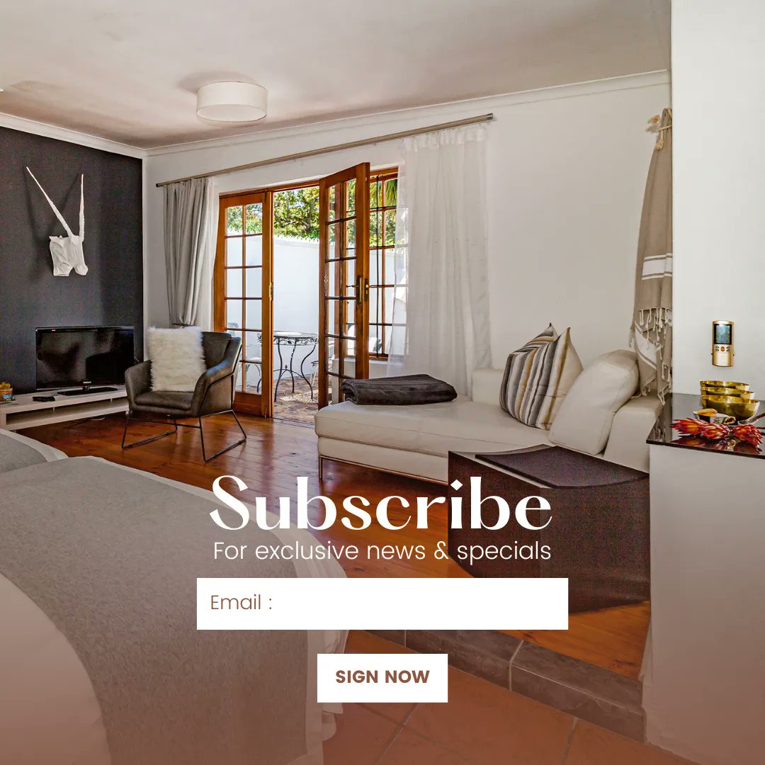 Sign up for our newsletter and get the inside scoop 📝 Stay updated with La Bonne Auberge new, rates, specials & regional events! Sign up now 👉 buff.ly/43aljn2
#newsletterssignup #seasonal #specials #regionalevents #whatsoncapetown #labonneaubergeguesthouse
