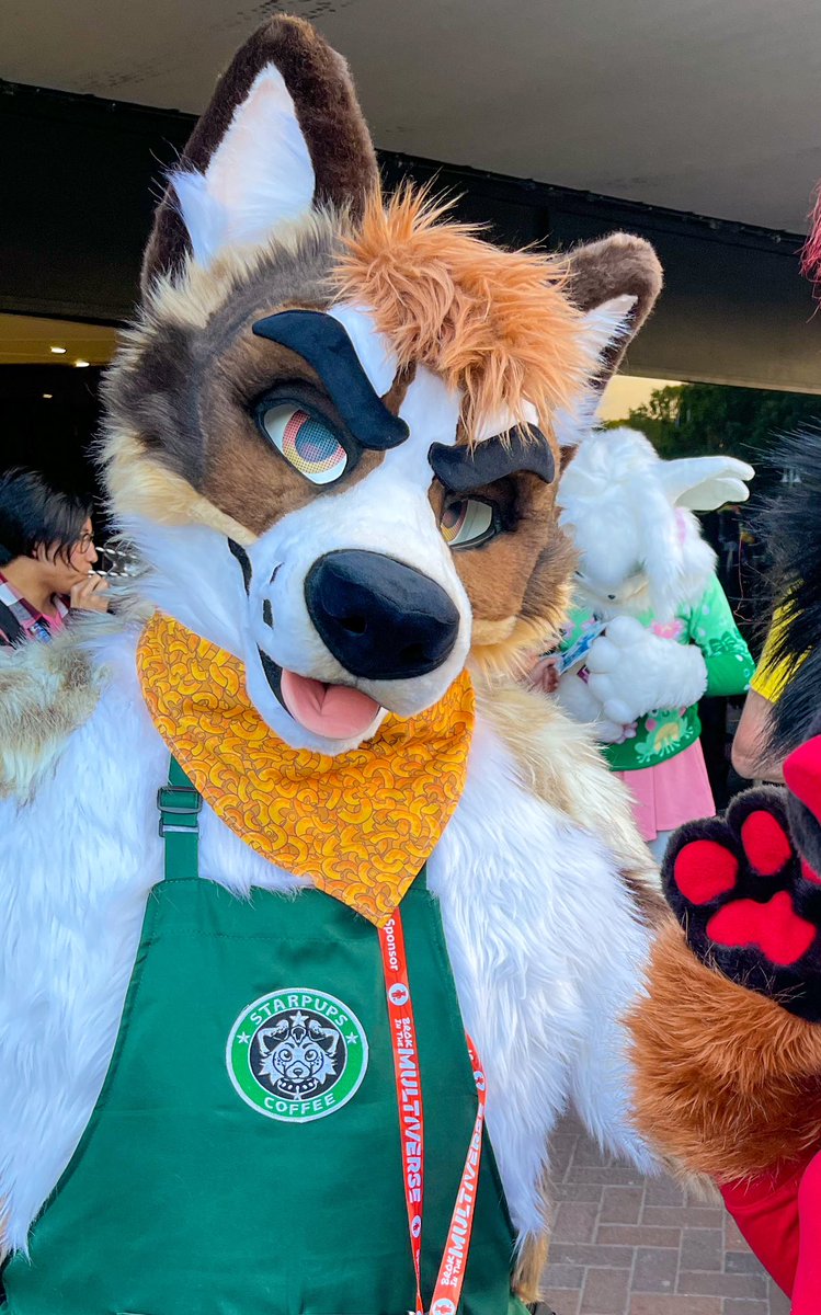 Last day of #Confuzzled2023, will be suiting later!

Also if anyone finds this macaroni bandana I will reward greatly.