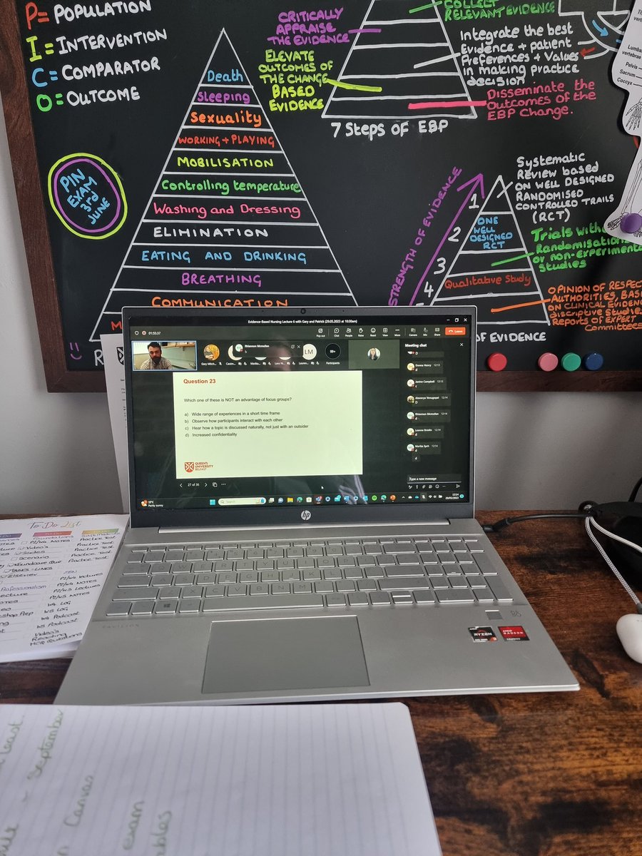 Cmnshannon's tweet photo. As always a throughly enjoyable @NFM1121EBN revision lecture today with @GaryMitchellRN &amp; @starkresearch1  #InPatrickWeTrust https://t.co/mo7Z6iNMma
