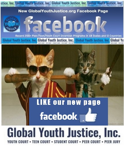 Global Youth Justice, Inc.

5 Things = 24 Hours

1ST
New GYJ FACEBOOK Launched
facebook.com/GlobalYouthJus…

4 TBA
-Apply 1/100 SITES for our 3rd @911FlagofHonor Across America Memorials
-New GYJ Web
-New GYJ Training 9/6-8, Boston on our @JuvenileCrime 
-USA Data