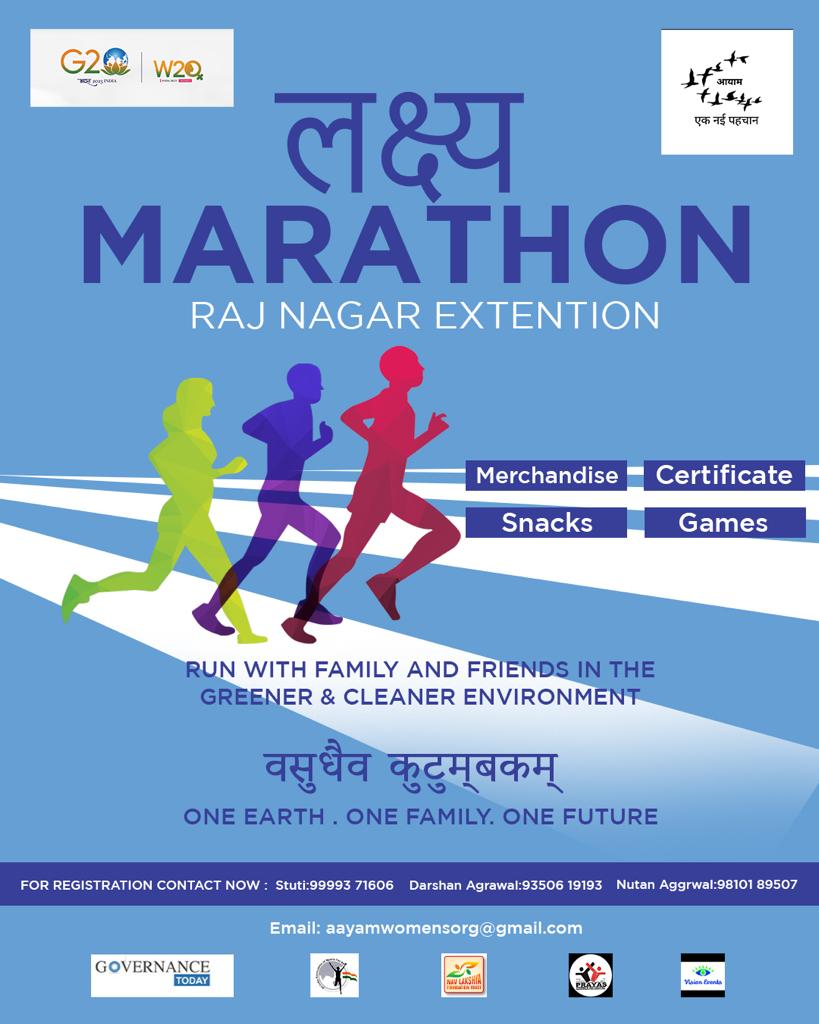 Gear up for the ultimate running challenge in Ghaziabad! Join us at लक्ष्य Marathon and set new records as you conquer the streets with your determination and strength.🏃‍♀🏃
Contact us: +919999371606
#marathon #marathonrunner #marathoner #marathongoals #Ghaziabad