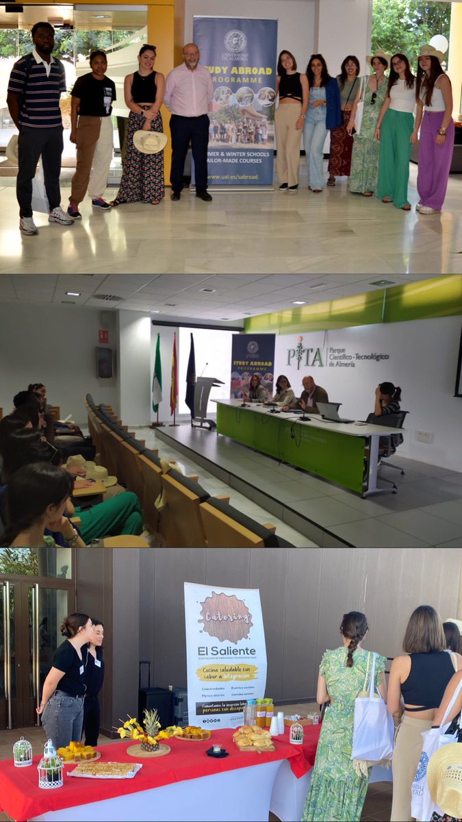 studyabroadual's tweet photo. 🇬🇧 We are glad to welcome the group of 9 students coming from the Sup’Biotech School of Paris to our University of Almería. 
We hope you’re going to enjoy your stay here! 
#studyabroad https://t.co/V7bFmJqeil