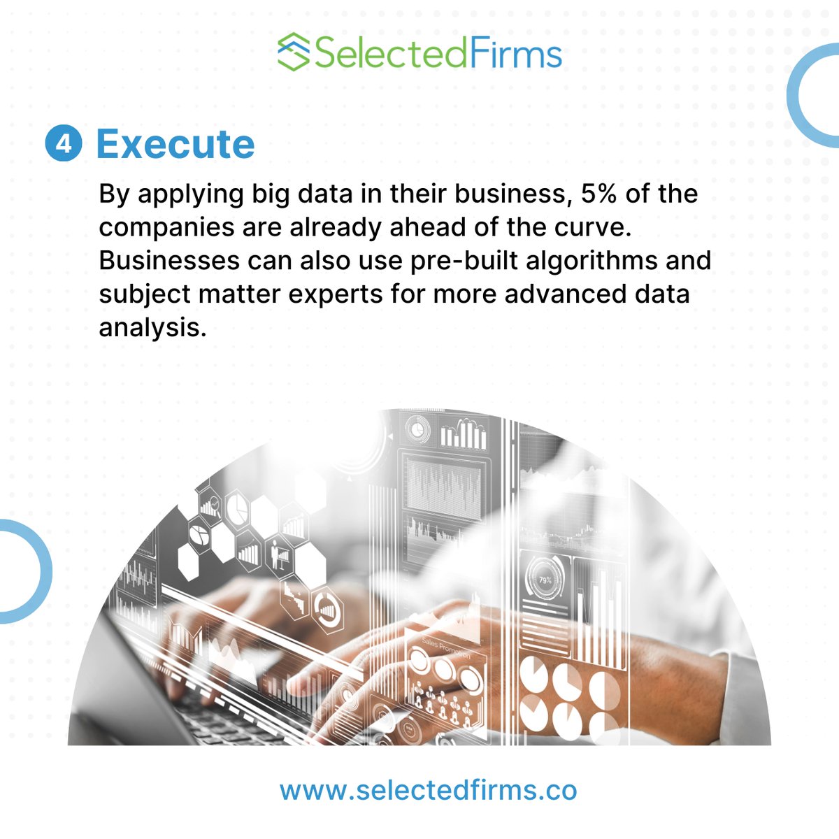 2.1.With businesses moving online, data has emerged as a vital resource.

Here are 4 simple steps to manage your data:

#selectedfirms #data #datamanagement #dataanalytics #datacollection #datascience #dataarchitect