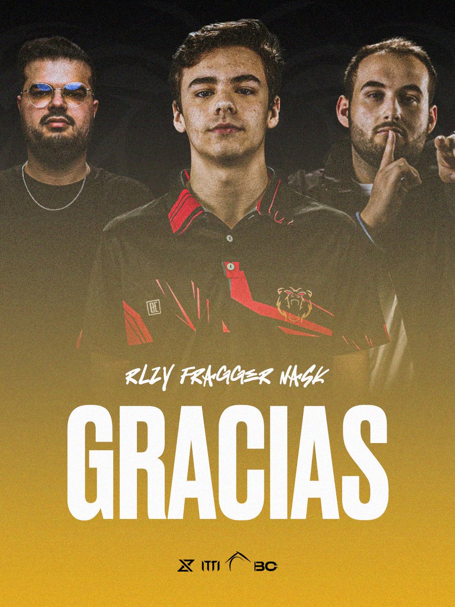 📌COMUNICADO OFICIAL📌
Hoy separamos caminos con  <a href="/FraggerVAL/">Fragger</a> <a href="/rlzfps/">rlzy</a> <a href="/naskvalorant/">NASK</a>. Han decidido emprender otro proyecto conjunto. Les agradecemos su esfuerzo y les deseamos lo mejor.