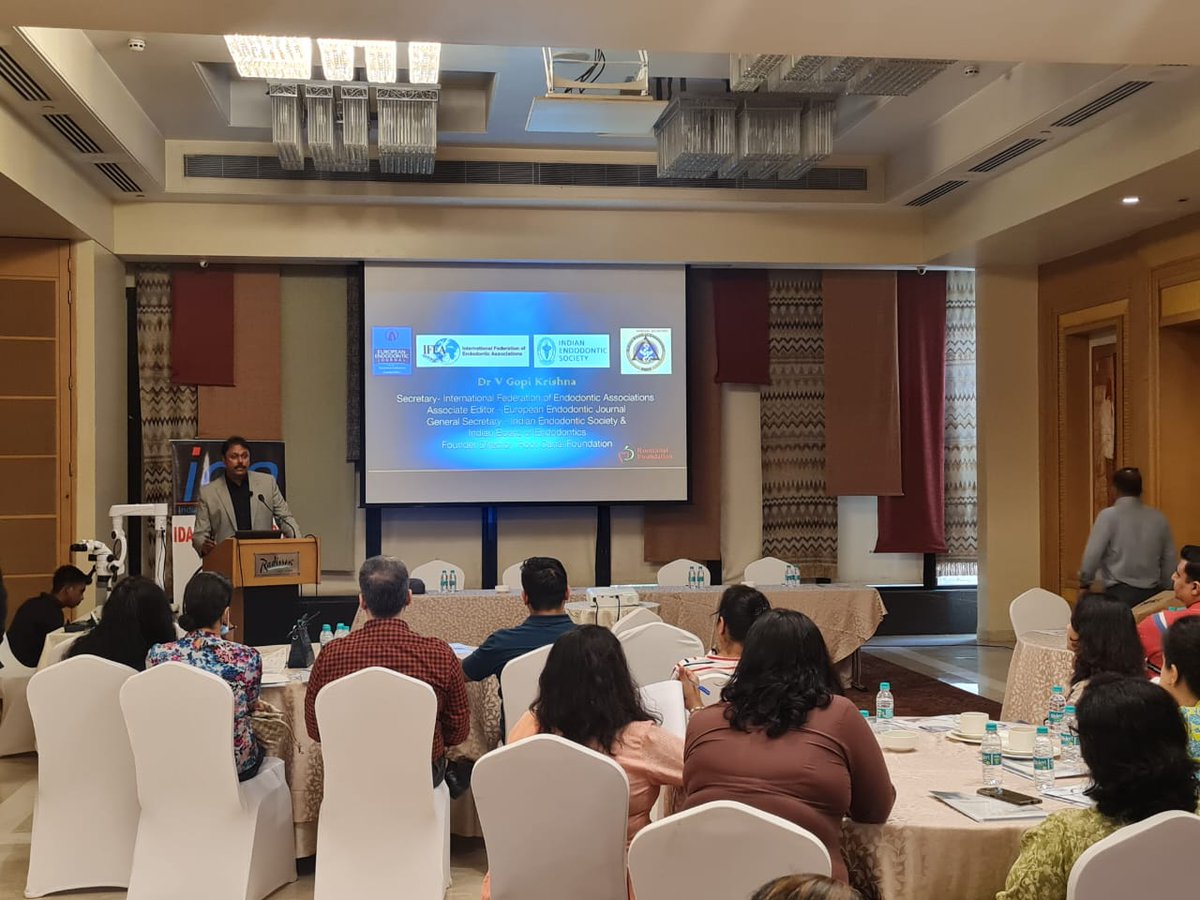 👉 𝗦𝗨𝗣𝗣𝗢𝗥𝗧𝗘𝗗 𝗕𝗬- Medentis India
👉 𝐒𝐏𝐄𝐀𝐊𝐄𝐑- Dr. V. Gopi Krishna 

✅ We would like to thank Dentsply for giving us the opportunity to participate and contribute in making this event a success.